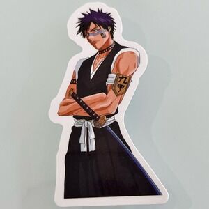 5/$10 Waterproof Vinyl Sticker- Bleach Shūhei Hisagi